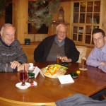 85ième anniversaire, avec Christian et Pierre-André